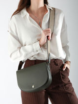 Longchamp Epure timeless Cross bodytas Geel-vue-porte